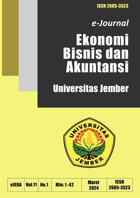 e-Journal Ekonomi Bisnis dan Akuntansi (eJEBA)