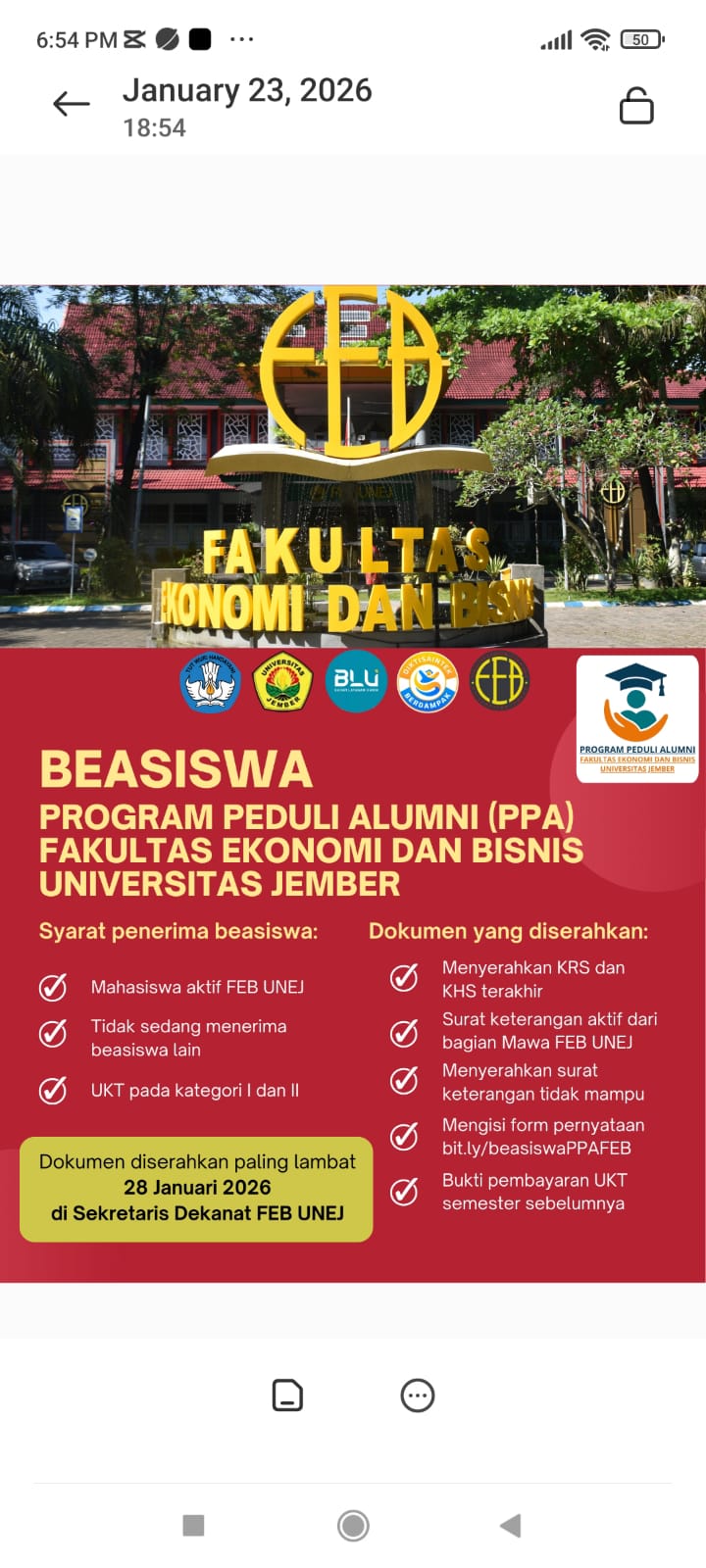 Beasiswa PPA