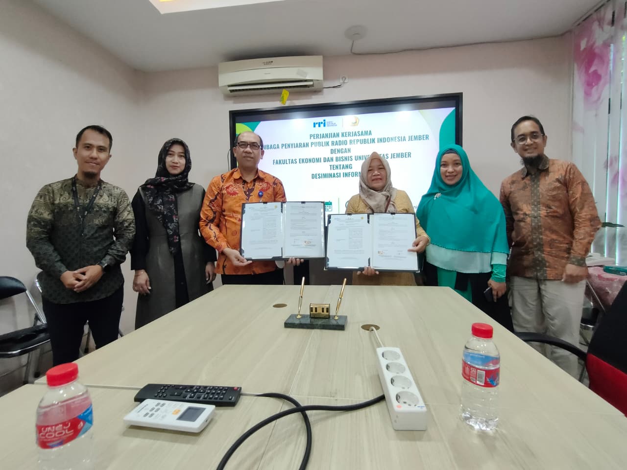 RRI Kunjungi FEB UNEJ, Perkuat Sinergi Diseminasi Informasi dan Edukasi Publik